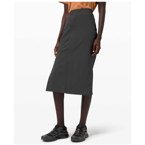 Lululemon Lab Kosaten Graphite Grey Skirt Size 4 - Picture 1 of 13